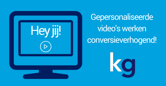 Gepersonaliseerde video's werken conversieverhogend