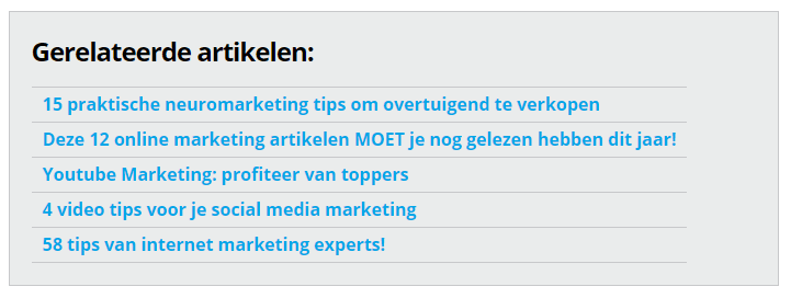 gerelateerde artikelen screenshot 