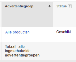 google shopping alle producten print screen