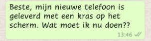 whatsapp vraag 2