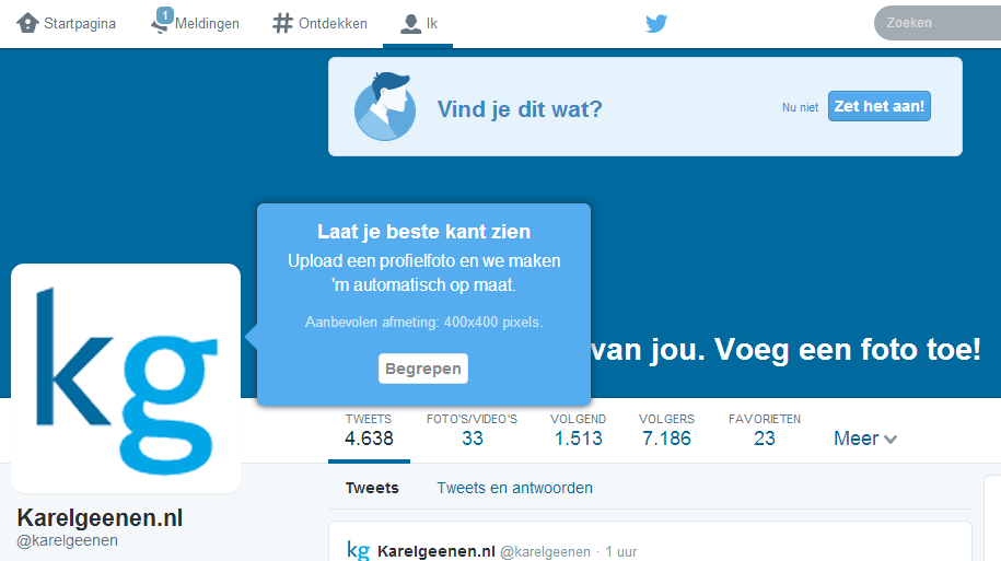 2 Nieuwe profielfoto