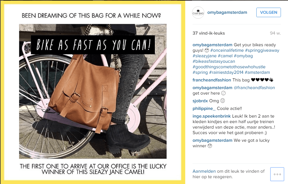 vb Instagram O My Bag