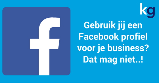Facebook profiel omzetten naar bedrijfspagina