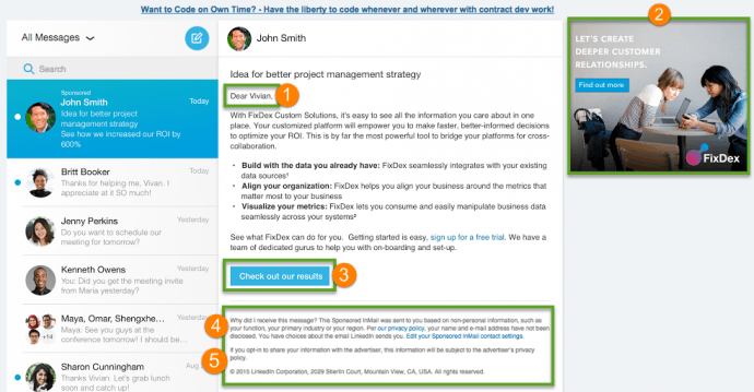linkedin inmail screenshot 2