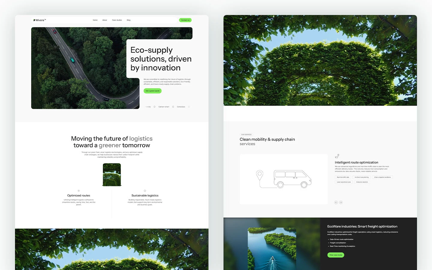 green energy solutions template