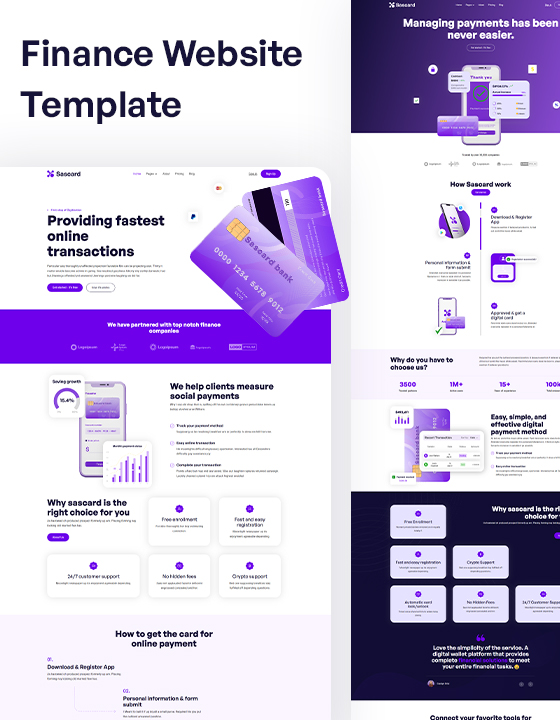 customizable webflow template for software startups