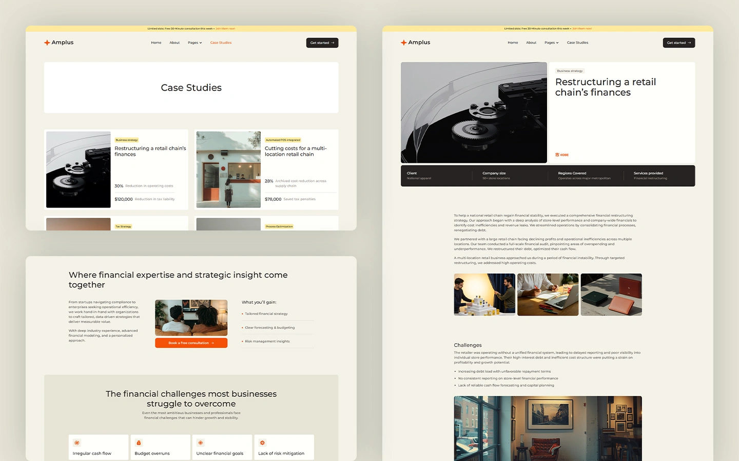 financial consulting website