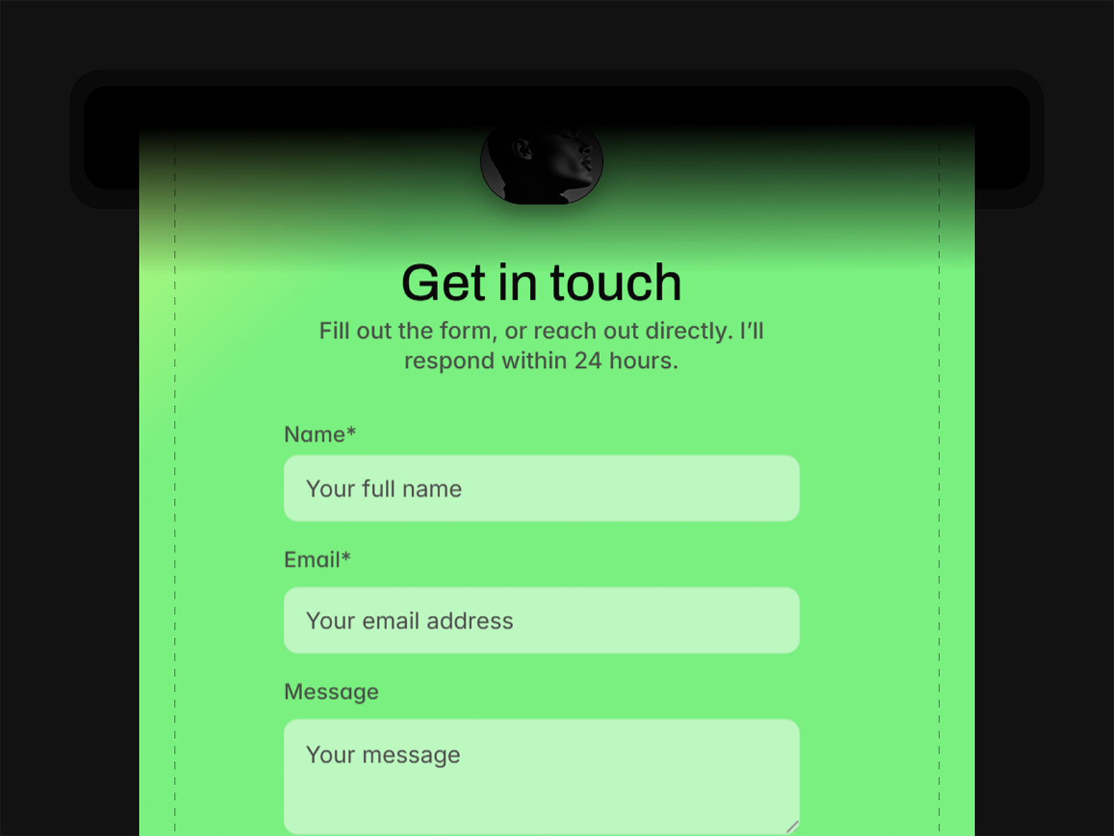 creative agency website template