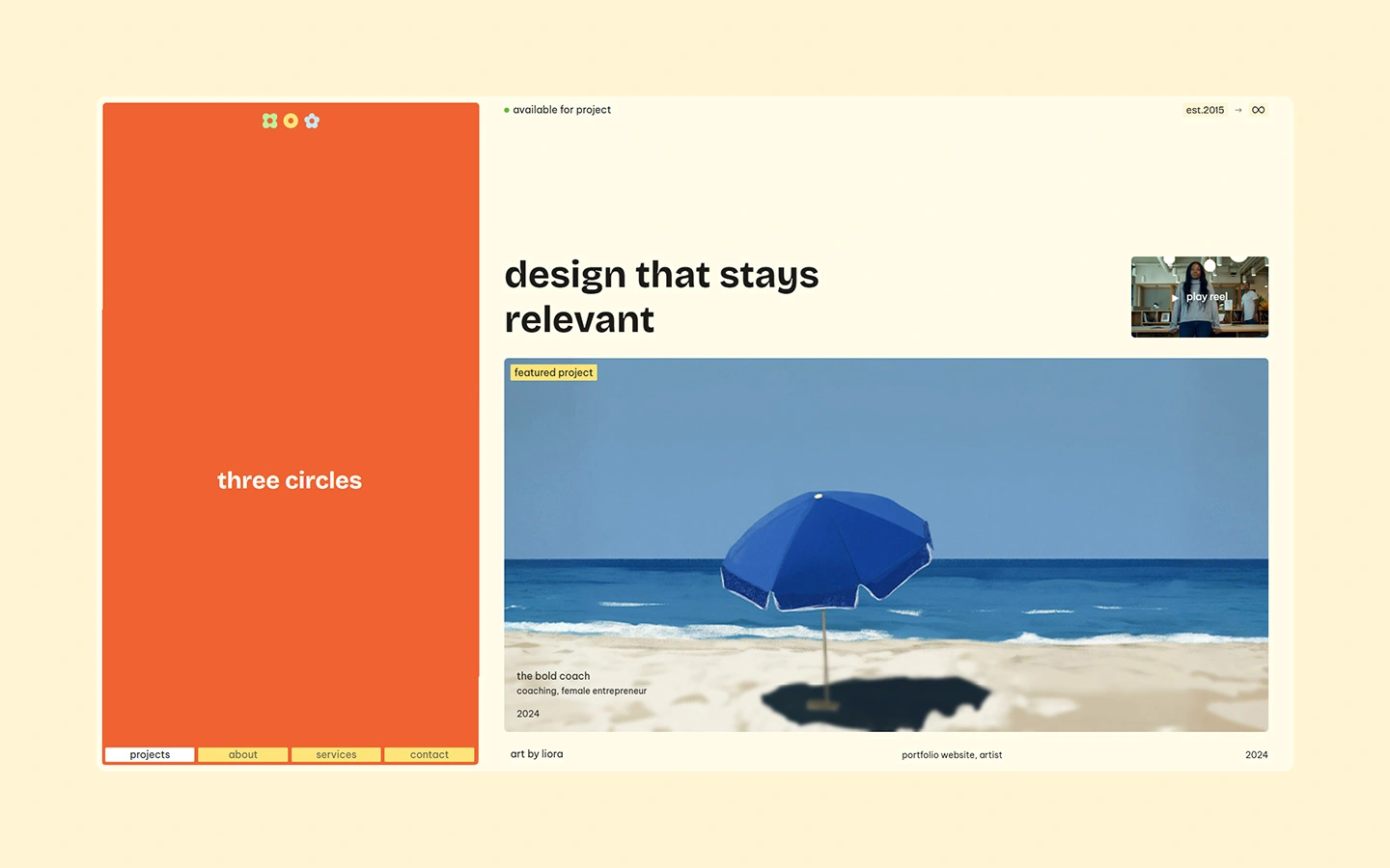 top creative agency portfolio template