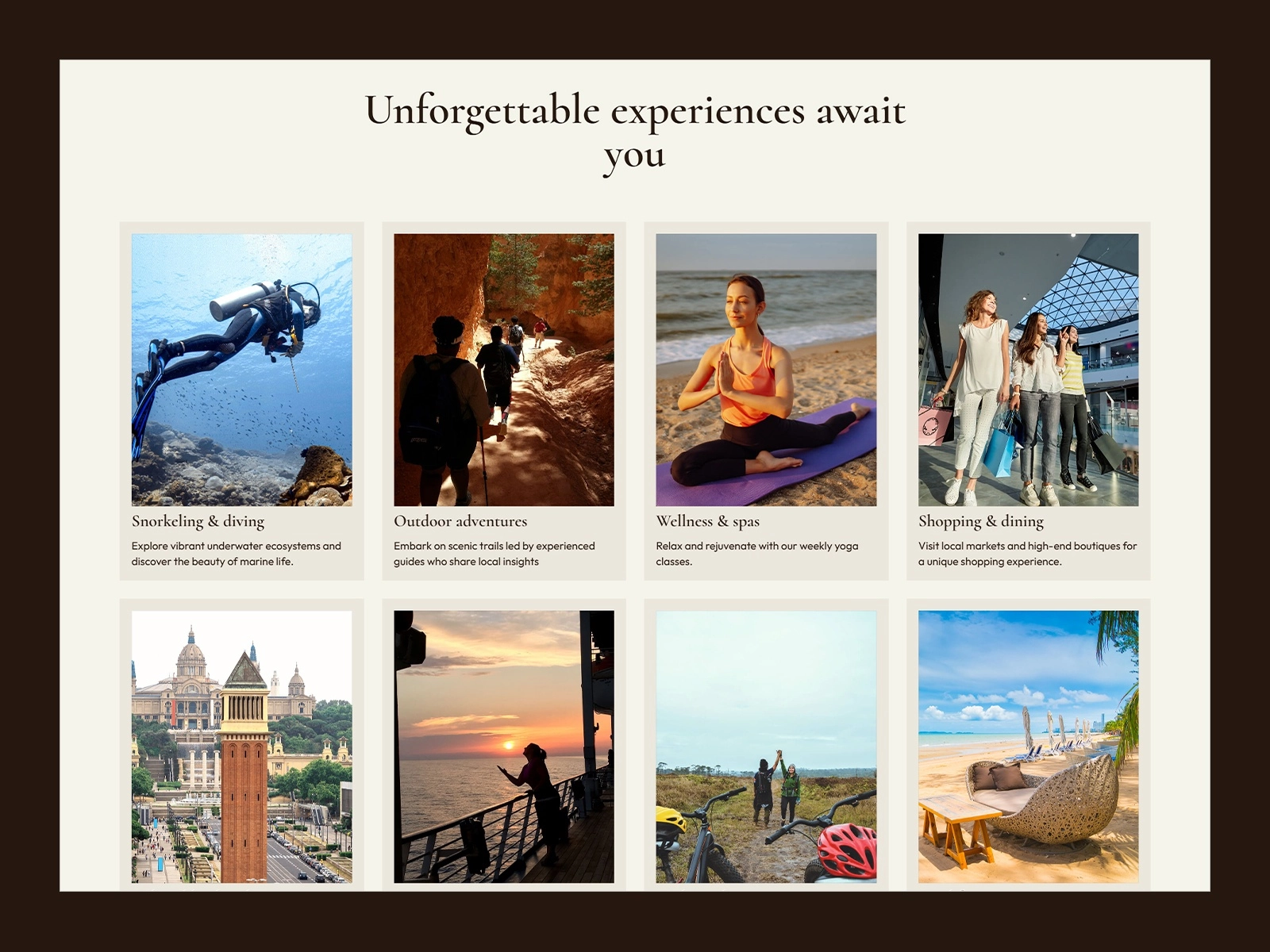 hotel and rental website