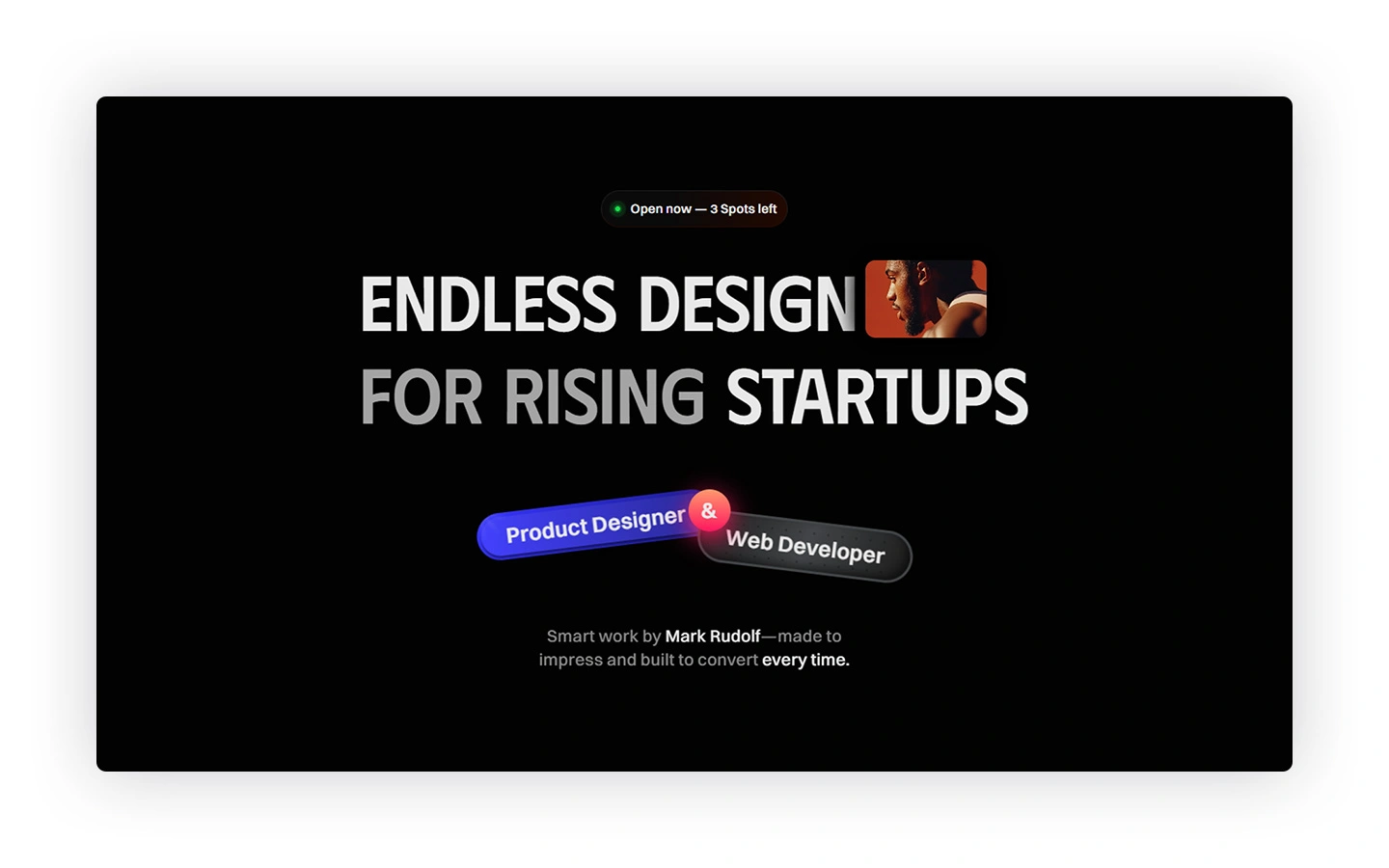 professional portfolio template