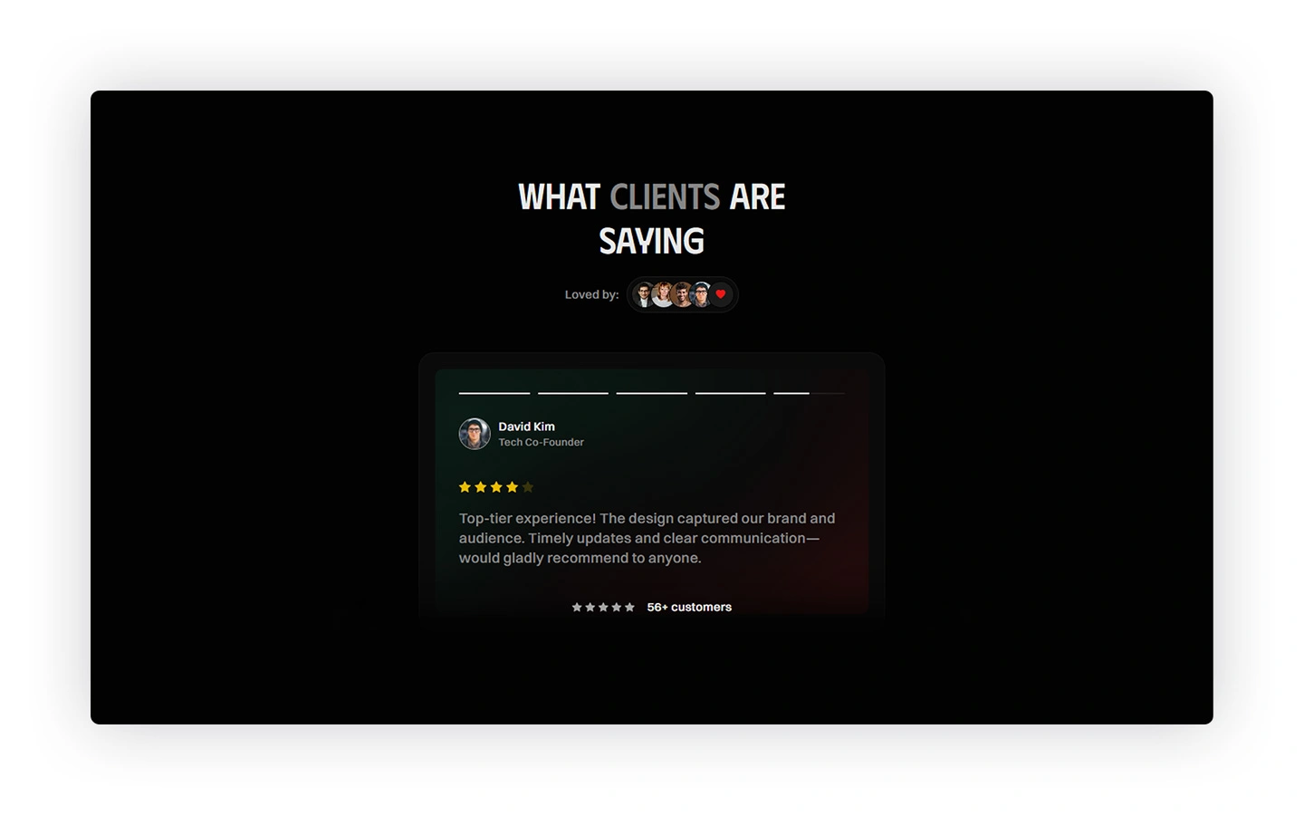 professional portfolio template