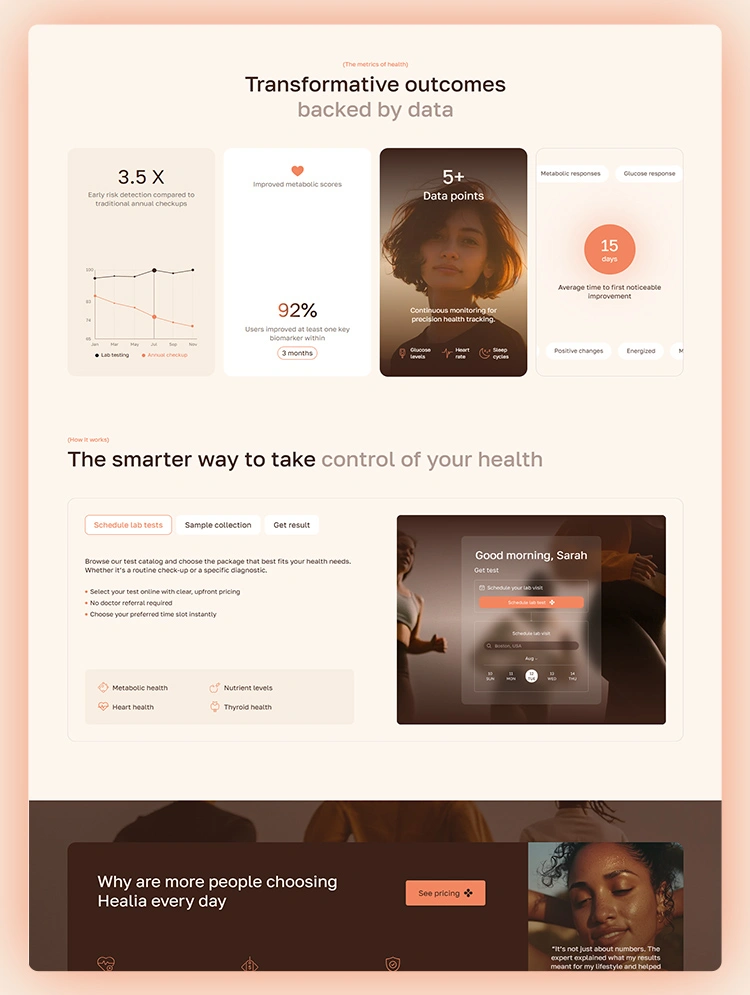 healthcare lab solutions website