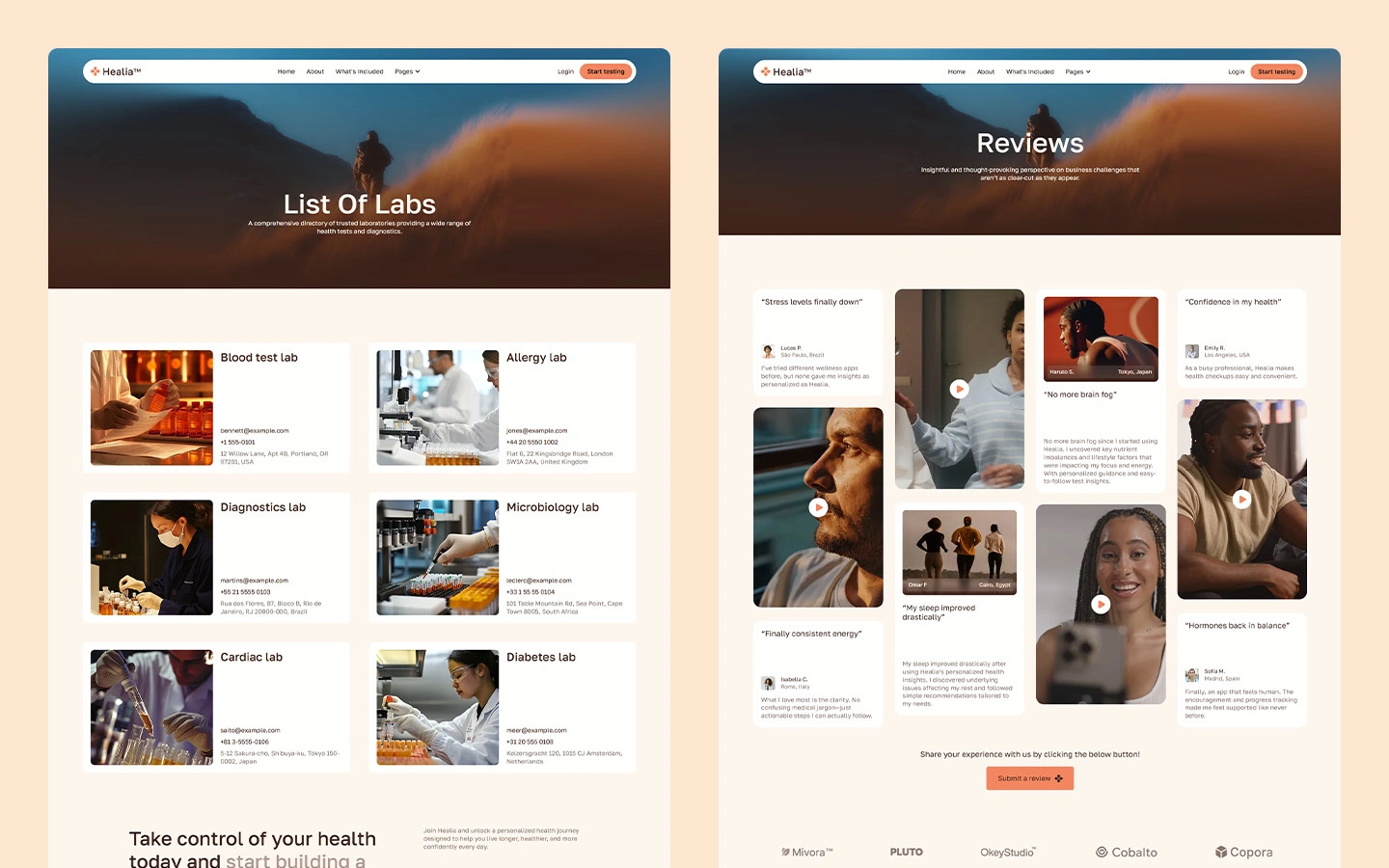 advanced research lab webflow template