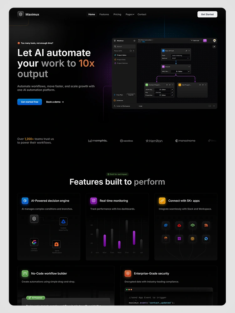 dark-ai-saas-automation-website
