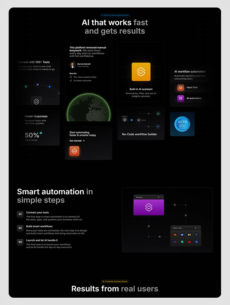 dark-ai-saas-automation-website