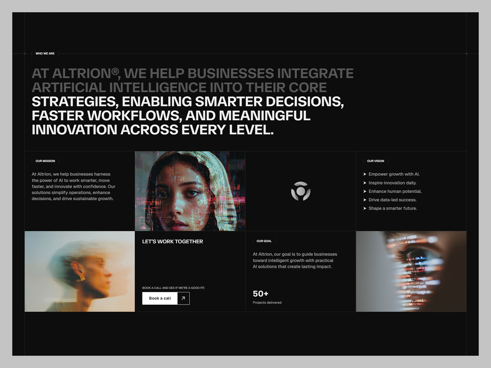 Altrion framer template