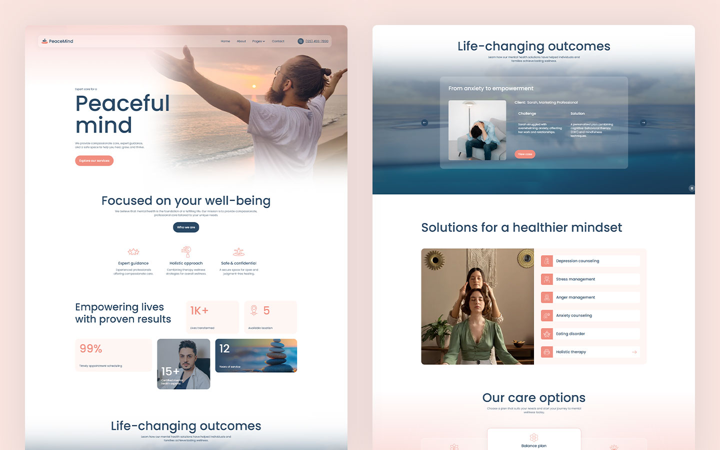 mindrestore mental health website