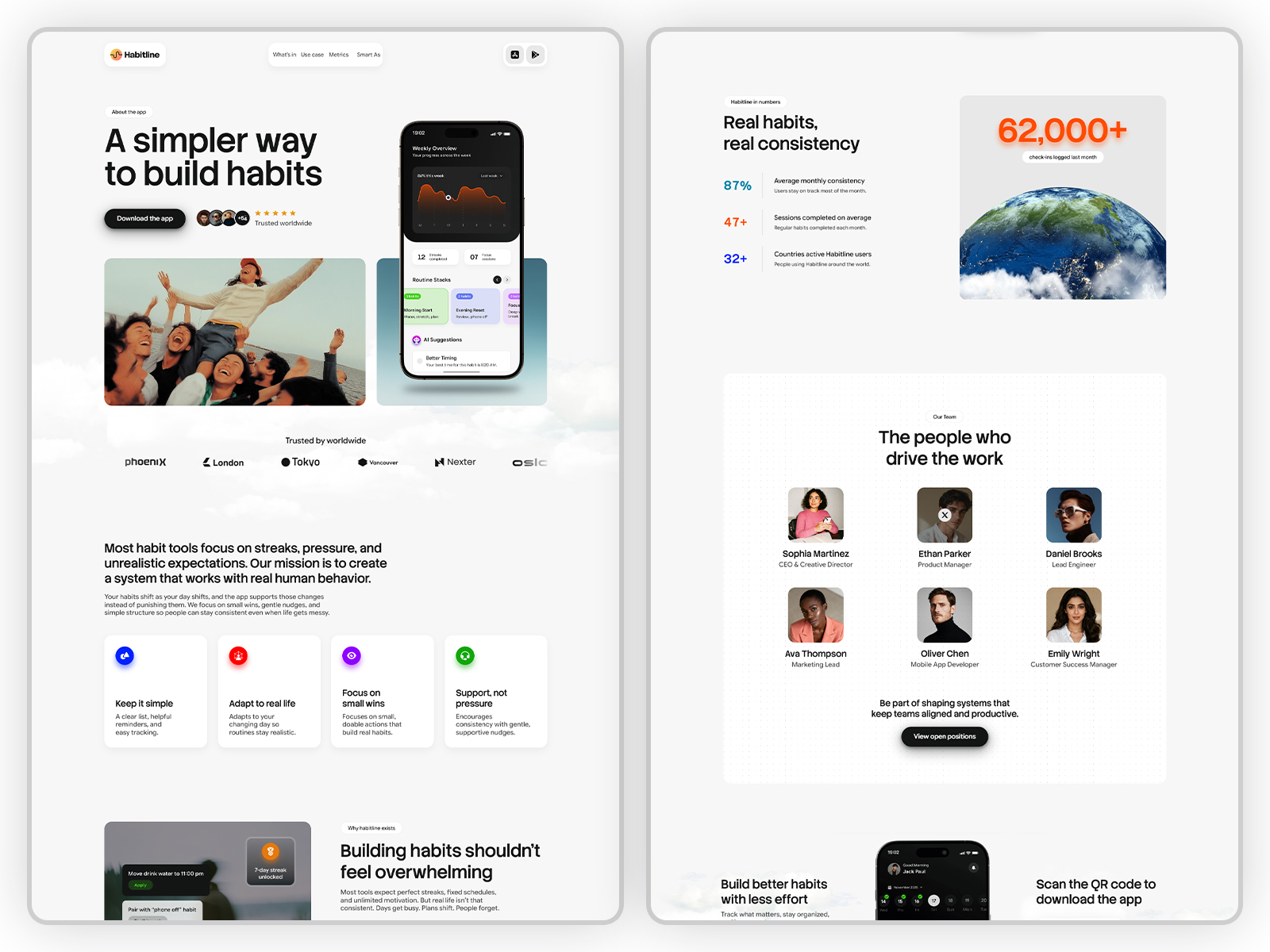 Habitline framer template