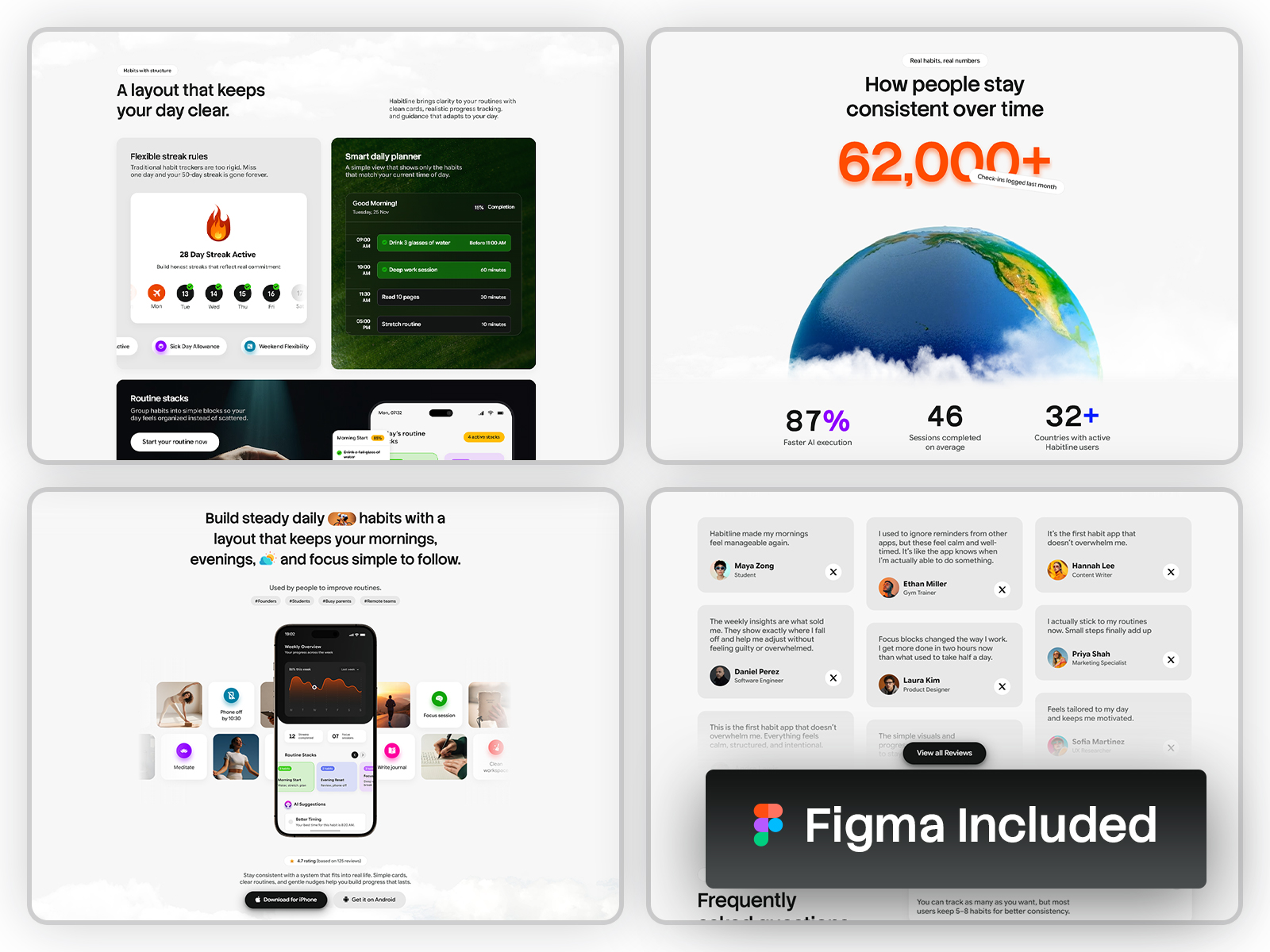 Mobile App framer template