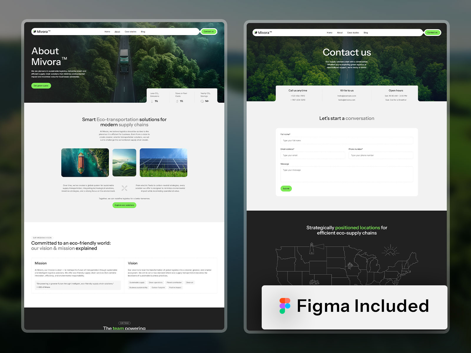 Eco-friendly framer template