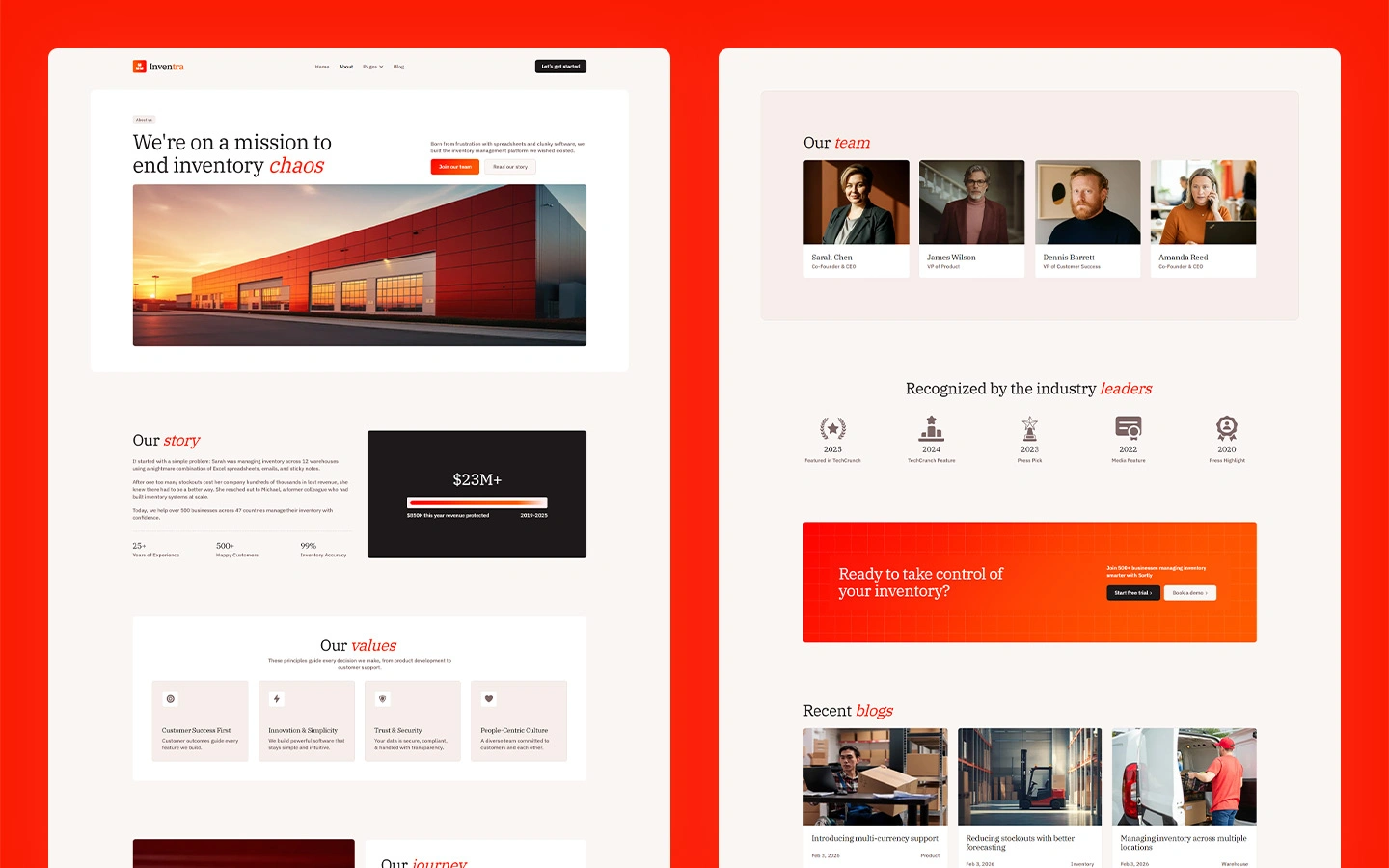 ecommerce inventory management template