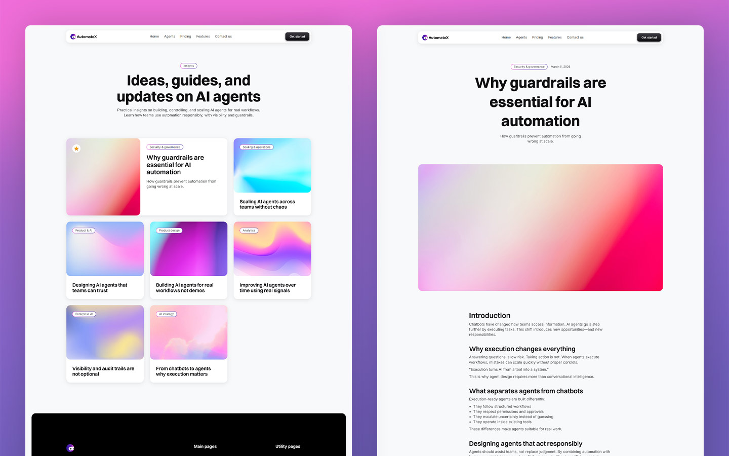 ai decision engine template
