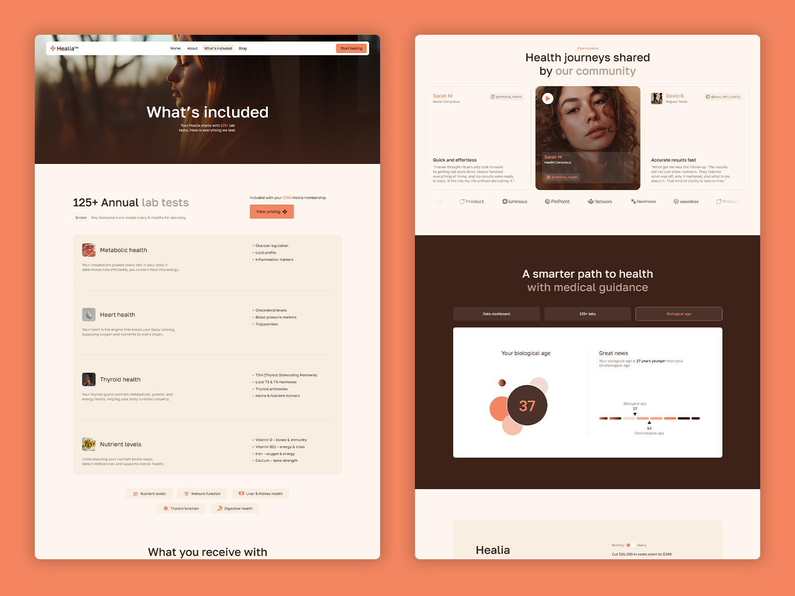 Healthcare & Medical Framer Template