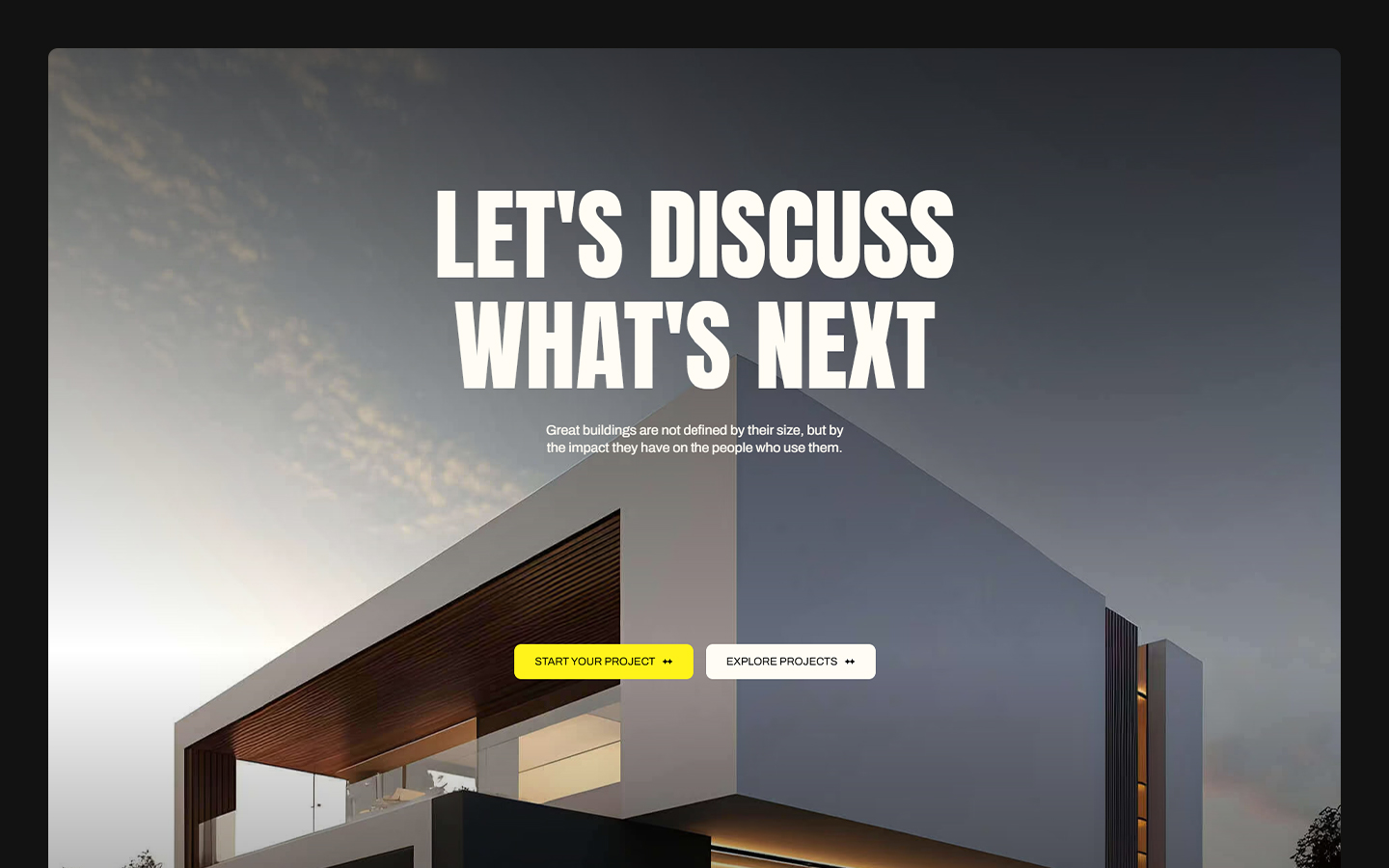 Architecture webflow template