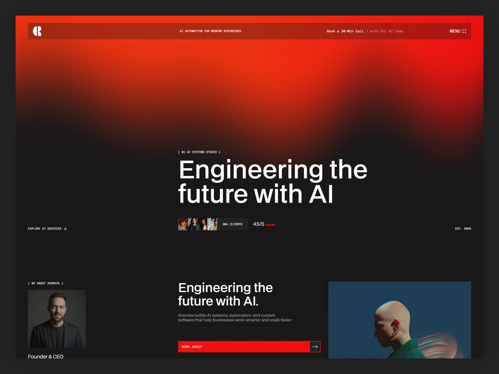 AI Automation Agency Framer Template