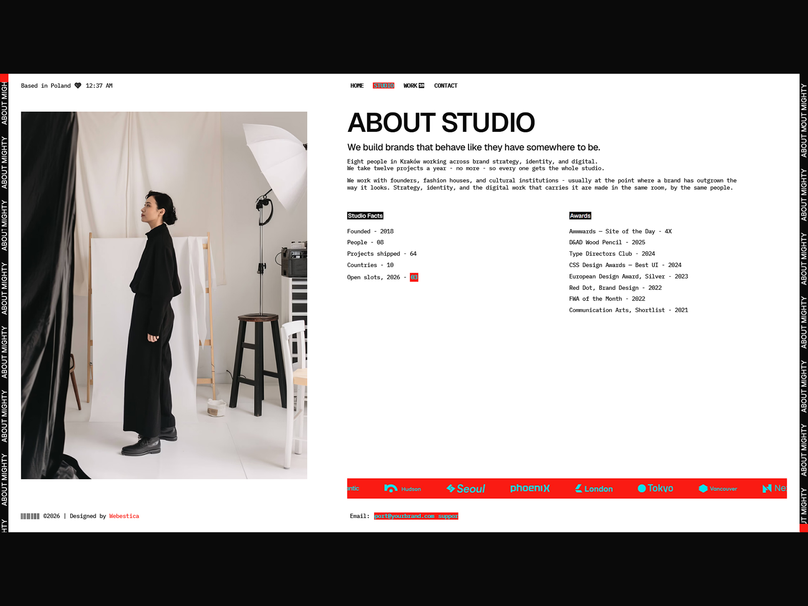 Brand Strategy Agency Framer Template