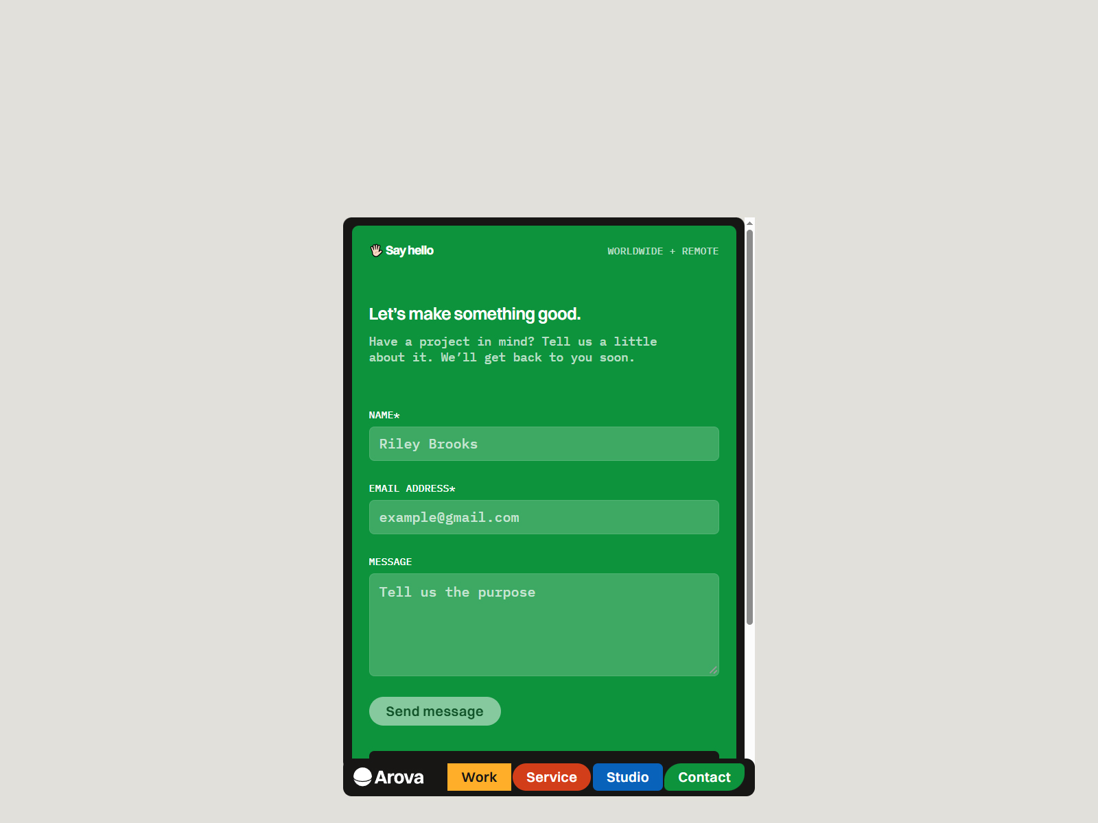 Interactive Creative Agency Framer Template