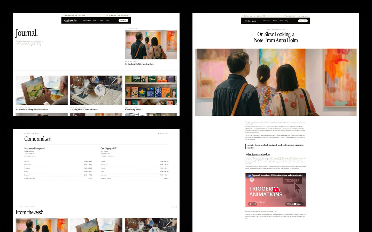 best art gallery website