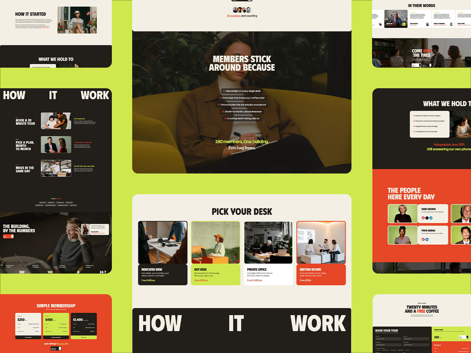 Coworking & Flexible Office Framer Template