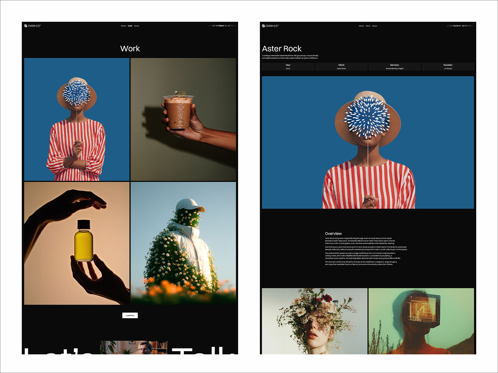 Modern Creative Studio Website Template for Framer