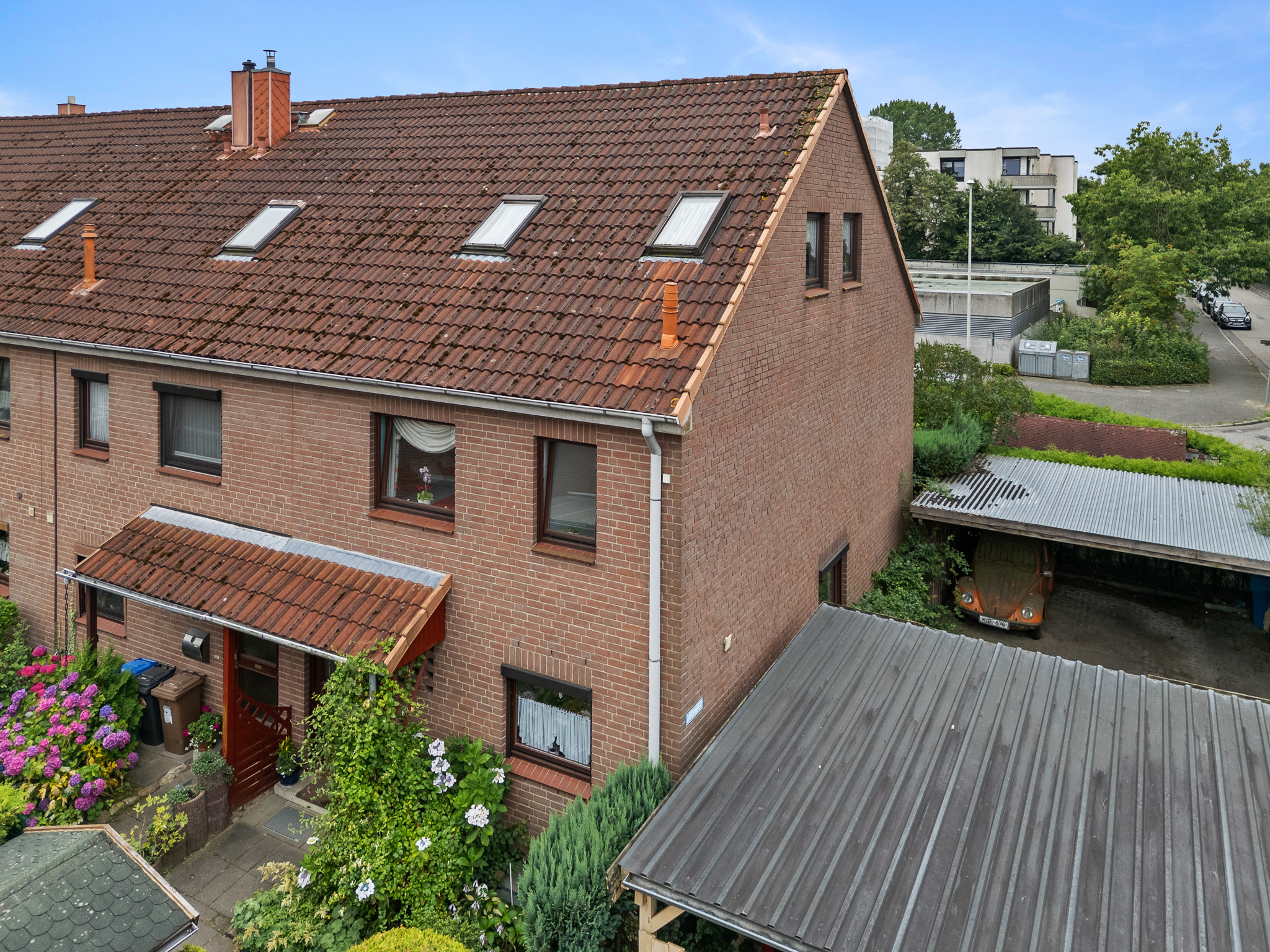 Reihenendhaus in Feldnähe mit Garten– ideal für Familien