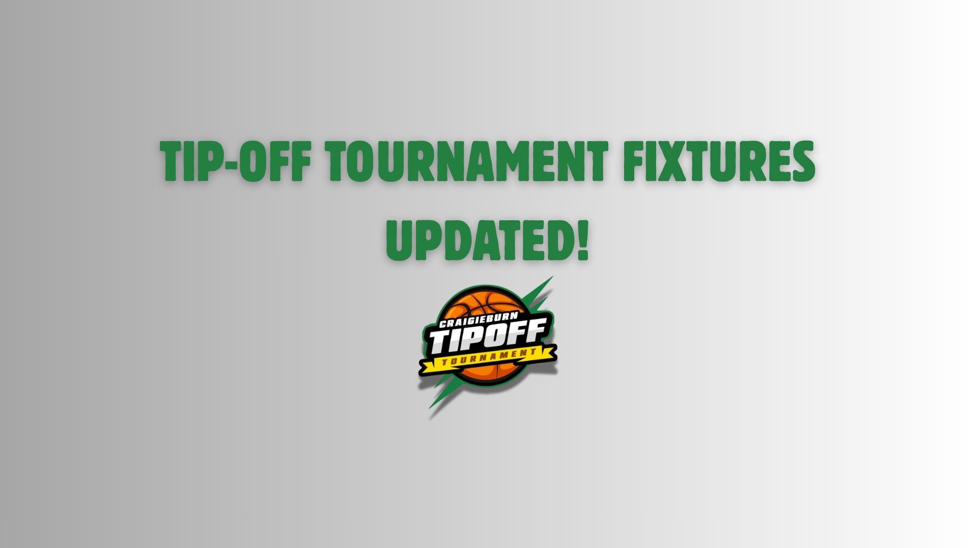 Tip-Off Tournament Fixtures Updated!