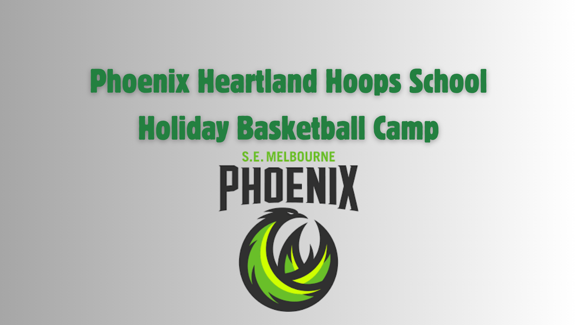 Phoenix Heartland Hoops School Holiday Basketball Camp