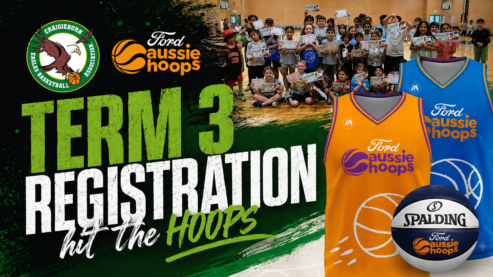 Ford Aussie Hoops - Beginner Basketball Program - Term 3 2026