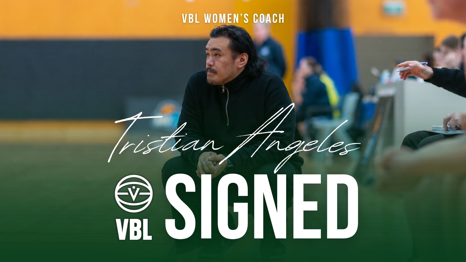 Tristian Angeles Appointed VBL Women’s Head Coach for 2027