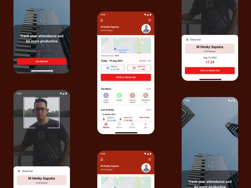 HR Attendance mobile apps