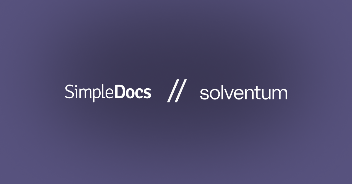 SimpleDocs // Solventum
