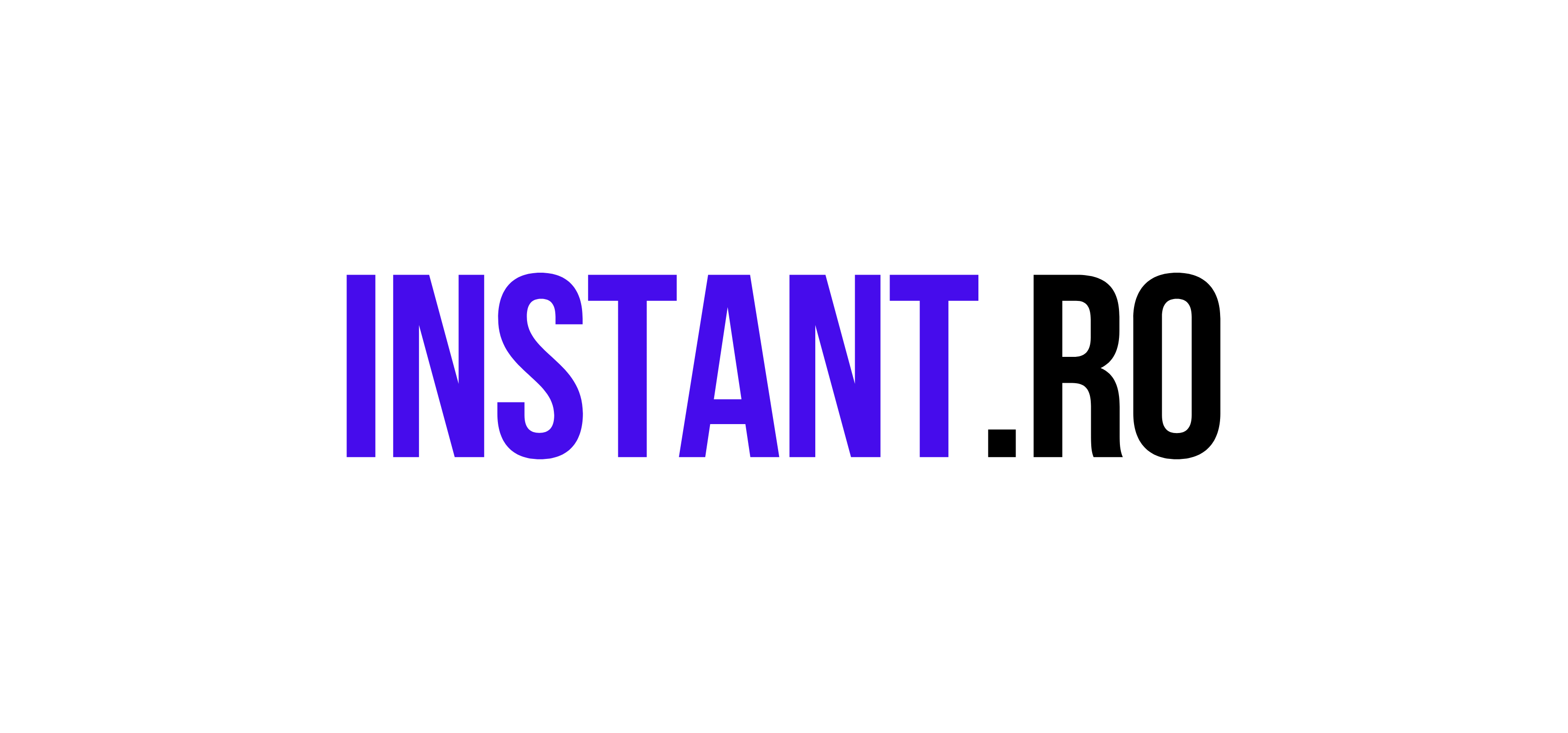 Logotipo de Instant.ro sobre fondo blanco