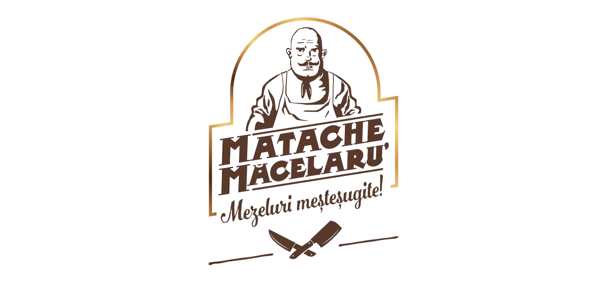 Logotipo de Matache Măcelaru sobre fondo blanco
