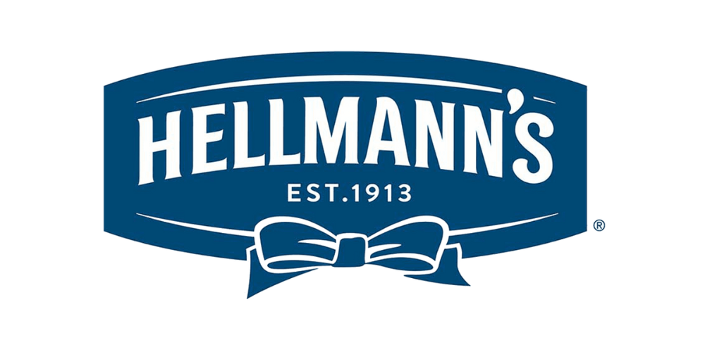 Logotipo de Hellmann's sobre fondo blanco