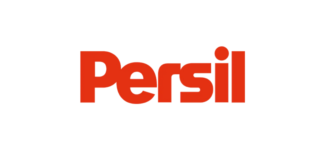 Logotipo de Persil sobre fondo negro