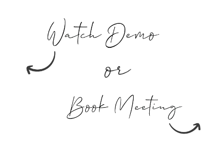 Watch demo or book meeting text