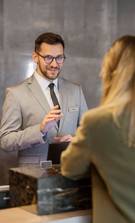 Marriot Receptionist