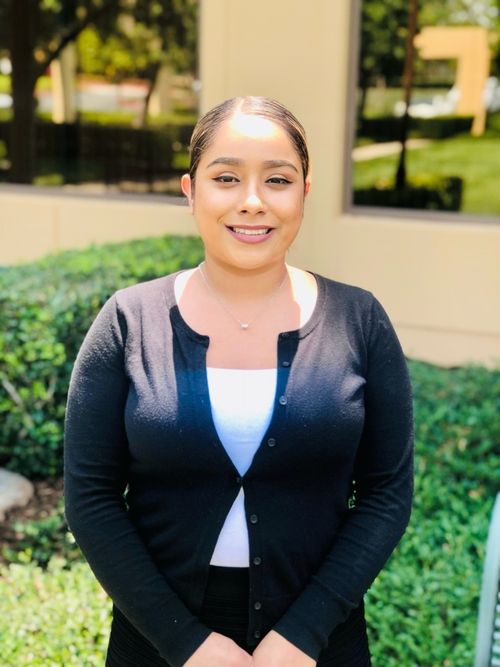 Martha, one of Dr. Cristina's students, providing a photo for her testimonial.