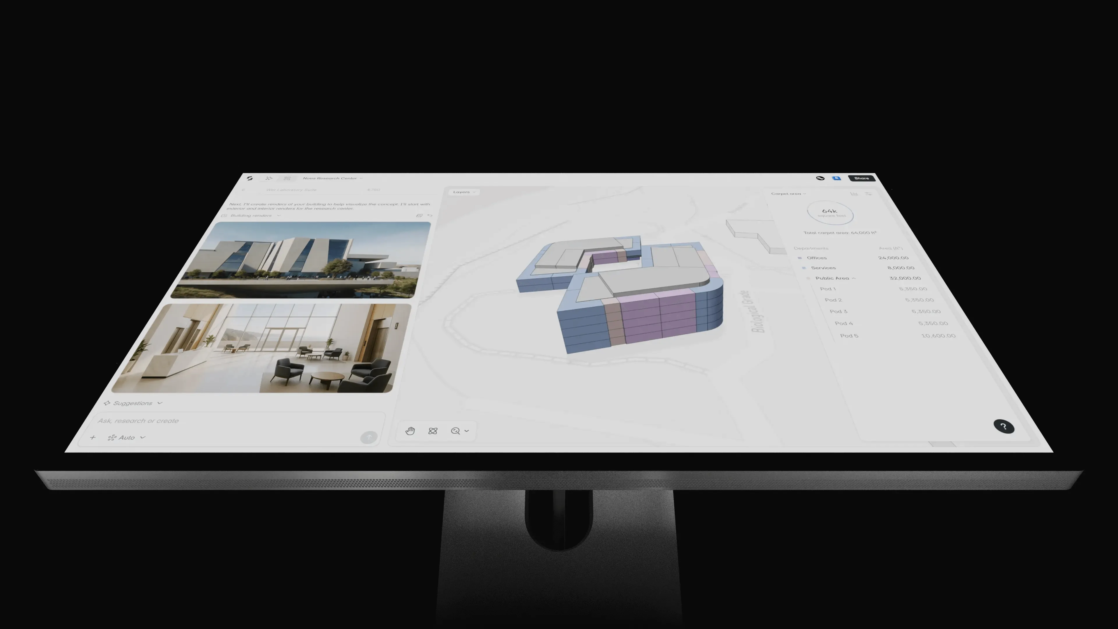Snaptrude hero animation first frame